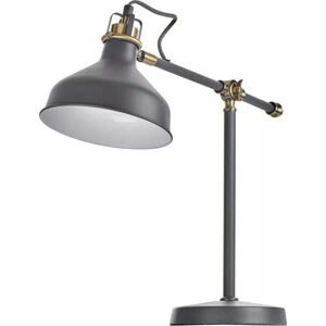 Šedá stolní lampa (výška 56 cm) Harry – EMOS