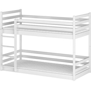 Bílá patrová dětská postel 80x160 cm Mini - Lano Meble