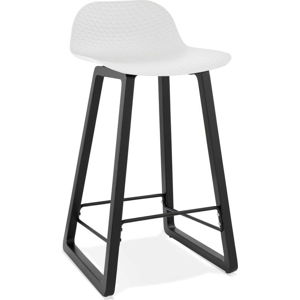 Bílá barová židle Kokoon Miky, výška sedu 69 cm