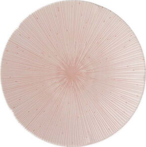 Růžový keramický talíř ø 24 cm ICE PINK - MIJ