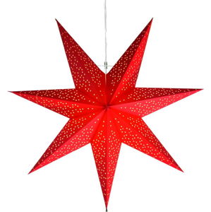 Červená světelná dekorace Star Trading Dot, ⌀ 54 cm