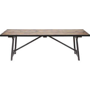 Jídelní stůl z masivního borovicového dřeva BePureHome Craft, 190 x 90 cm