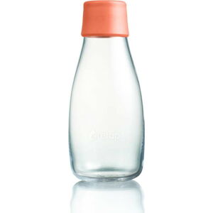 Meruňkově oranžová skleněná lahev ReTap, 300 ml