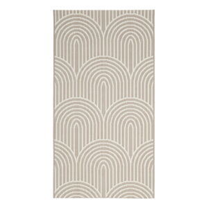 Světle béžový venkovní koberec Westwing Collection Arches, 80 x 150 cm