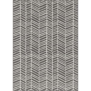 Šedý koberec Ragami Velvet, 160 x 220 cm