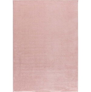 Růžový koberec z mikrovlákna 80x150 cm Coraline Liso – Universal