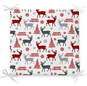 Vánoční podsedák s příměsí bavlny Minimalist Cushion Covers Christmas Tree, 42 x 42 cm