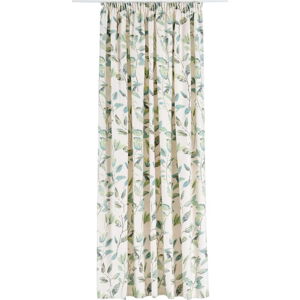 Zeleno-krémový zatemňovací závěs 210x260 cm Maui – Mendola Fabrics
