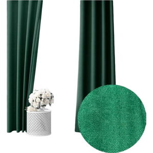 Zelený polo-zatemňovací závěs 250x100 cm - Mila Home