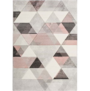 Šedo-růžový koberec Universal Pinky Dugaro, 60 x 120 cm