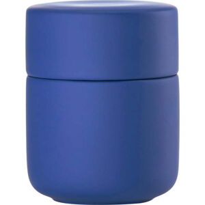 Modrý kameninový koupelnový organizér na vatové tampony Ume – Zone