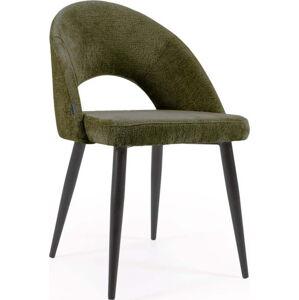 Zelené jídelní židle v sadě 4 ks Mael – Kave Home