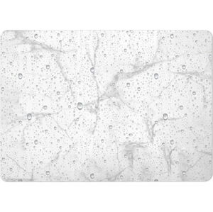 Bílo-šedá koupelnová předložka z křemeliny 50x70 cm Aqua – douceur d'intérieur
