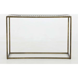 Železný konzolový stolek Canett Stitch, 40 x 120 cm
