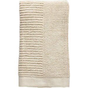 Béžový bavlněný ručník Zone Classic, 100 x 50 cm