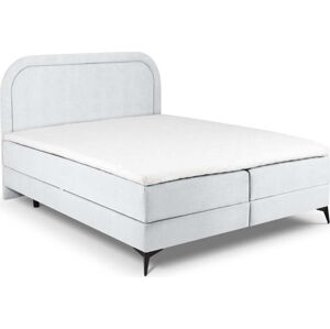 Světle šedá boxspring postel s úložným prostorem 180x200 cm Eclipse – Cosmopolitan Design