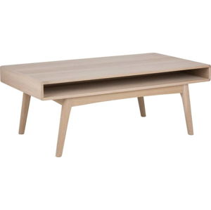 Konferenční stolek s podnožím z dubového dřeva Actona Marte, 130 x 70 cm
