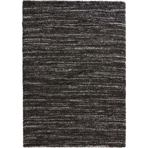 Tmavě šedý koberec Mint Rugs Nomadic, 200 x 290 cm vlas