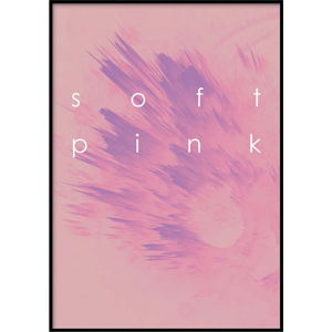 Plakát DecoKing Explosion SoftPink, 100 x 70 cm