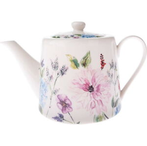 Porcelánová čajová konvice Dakls Flower Garden