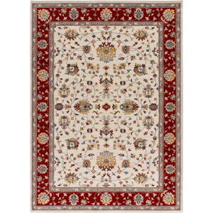 Červeno-krémový koberec 200x290 cm Classic – Universal