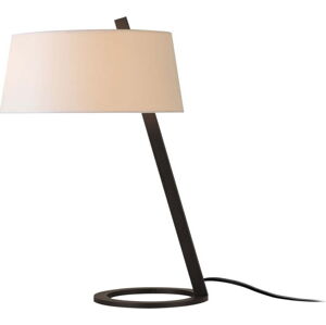 Bílo-černá stolní lampa (výška 55 cm) Salihini – Opviq lights