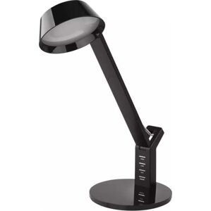 Černá LED stmívatelná stolní lampa (výška 39 cm) Simon – EMOS