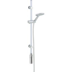 Světelný LED panel do sprchy se sprchovou hlavicí Wenko Warm White, délka 94 cm