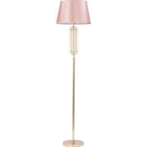 Růžová stojací lampa Mauro Ferretti Krista