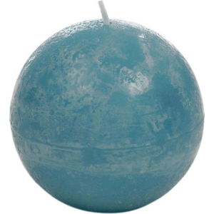 Azurově modrá svíčka J-Line Globe