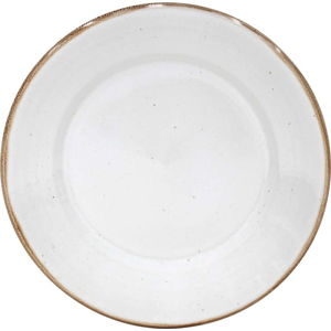 Bílý talíř z kameniny Casafina Sardegna, ⌀ 30 cm