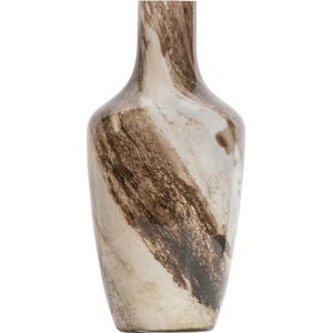 Hnědo-béžová váza BePureHome, výška 37 cm