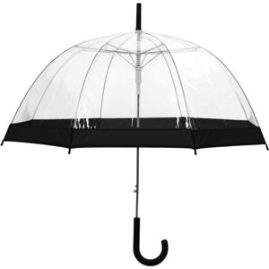 Transparentní holový deštník s automatickým otevíráním Ambiance Birdcage Border, ⌀ 84 cm