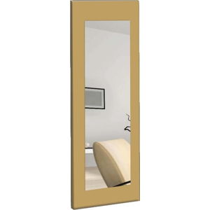 Nástěnné zrcadlo se žlutým rámem Oyo Concept Chiva, 40 x 120 cm