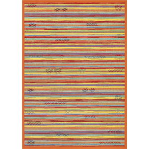 Oranžový oboustranný koberec Narma Liiva Multi, 200 x 300 cm