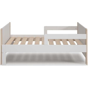 Rostoucí dětská postel v bílo-přírodní barvě 90x140/190 cm Willi – Marckeric