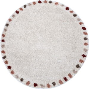 Krémově bílý koberec Mint Rugs Essential Holy, ø 160 cm