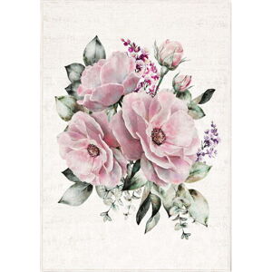 Růžovo-krémový pratelný koberec 160x230 cm New Carpets – Oyo home