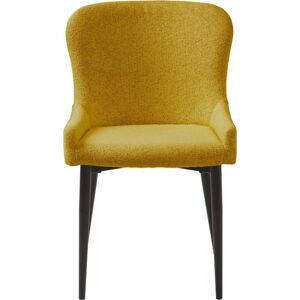 Žlutá jídelní židle Ontario – Unique Furniture