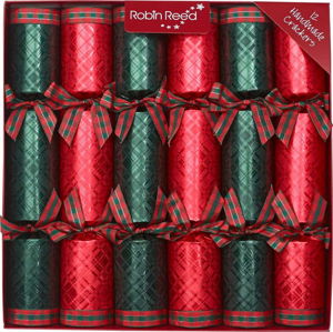 Sada 12 vánočních crackerů Robin Reed Highland Reel