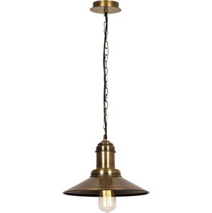 Závěsné svítidlo v bronzové barvě s kovovým stínidlem ø 30 cm Sivani – Opviq lights