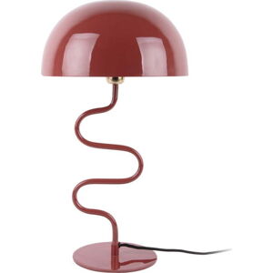 Červená stolní lampa (výška 54 cm) Twist – Leitmotiv
