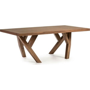 Jídelní stůl s podnožím z ořechového dřeva Ángel Cerdá, 200 x 110 cm