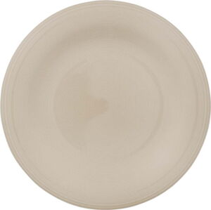 Bílo-béžový porcelánový talíř Villeroy & Boch Like Color Loop, ø 28,5 cm