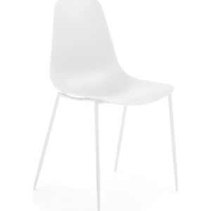 Bílá jídelní židle La Forma Wassu