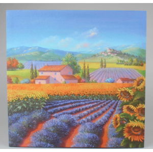 Nástěnný obraz na plátně Dakls Violet, 50 x 50 cm