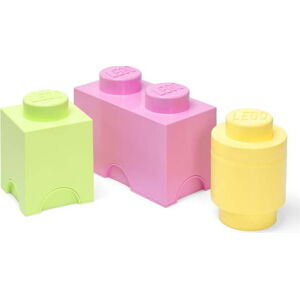 Plastové dětské úložné boxy v sadě 3 ks Box – LEGO®