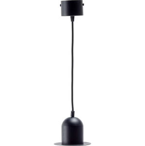 Černé závěsné svítidlo EMKO Hat Round