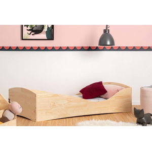 Dětská postel z borovicového dřeva Adeko Pepe Elk, 90 x 150 cm
