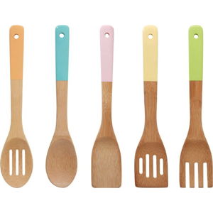 5dílná sada bambusových kuchyňských nástrojů Premier Housewares Bamboo
